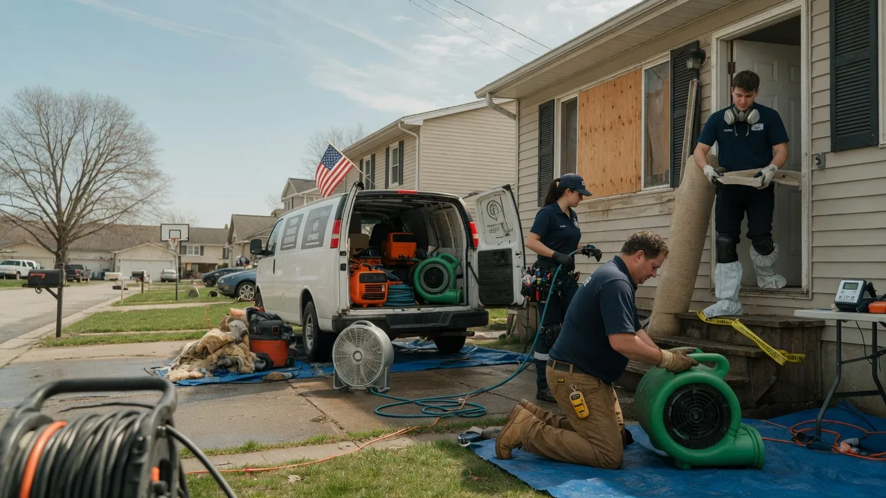 Water Damage Restoration in Idamay, WV near me